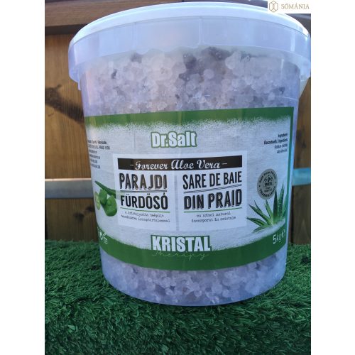 Fürdősó vödrös aloe-vera 5kg