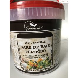Fürdősó vödrös gyógynövényes 5kg